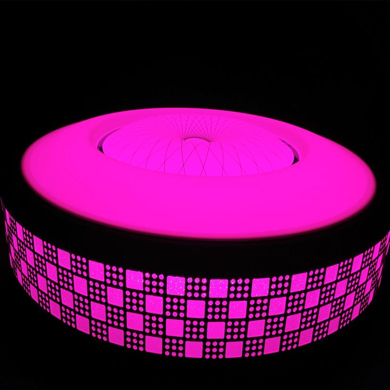 Modern LED Colorful 2.4G Remote Touch Control Ceiling Light 12W 24W 36W RGB+Warm White+Cold White Dimming Light For Livingroom