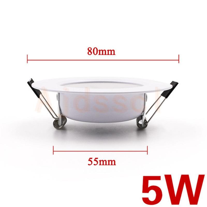 LED Downlight Spot LED downlight Dimmable  5W 7W 9W 12W 15W Recessed in LED Ceiling Downlight Light Cold Warm white Lamp