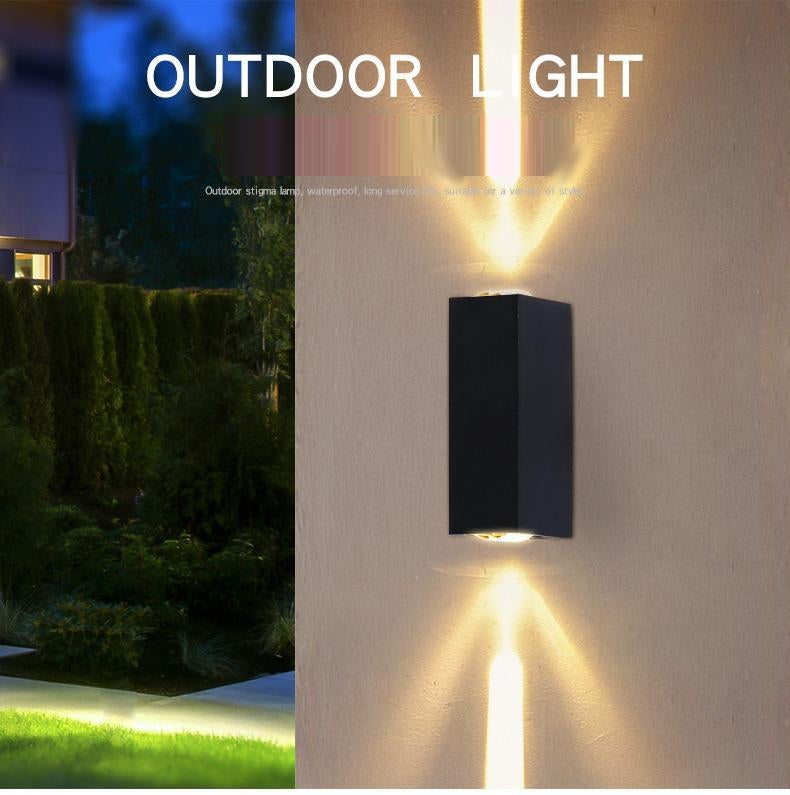Modern LED Wall Lamp for home IP65 Aluminum Up Down Light led outdoor wall light 6W indoor bathroom Garden Porch lamp ZBD0020