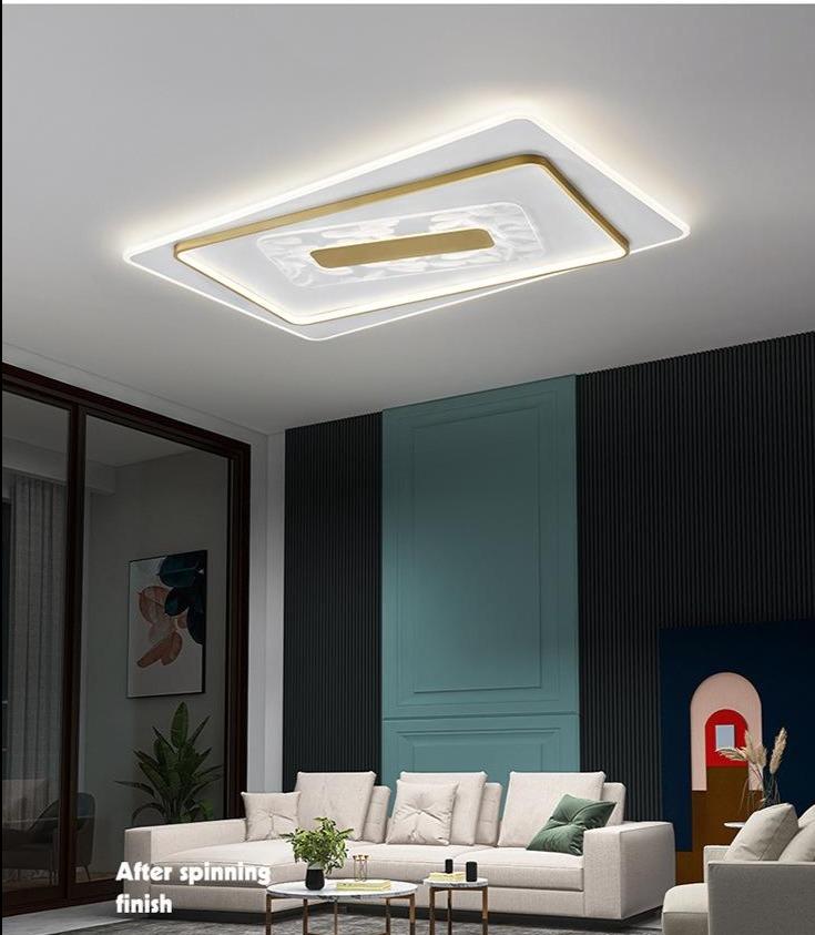 Living Room Ceiling Lamp Creative Feather Light Luxury LED Lamps