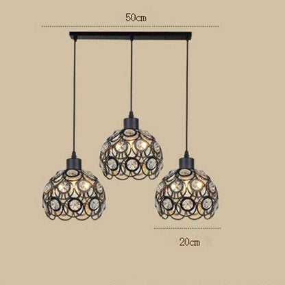 E26/E27 Retro Metal+Cloth Pendant Lamp For Indoor Living Room Dinning Room Hallway Indoor Lighting Hanging Lamp