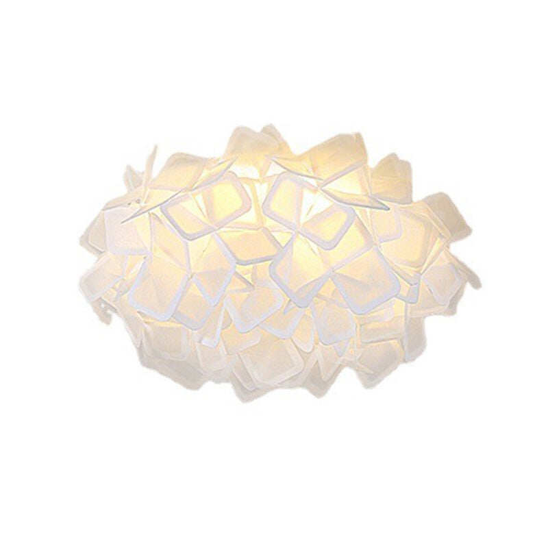 Simple Modern Ceiling Lamp with Living Room Warm and Romantic Flower Shaped Ceiling Lamp