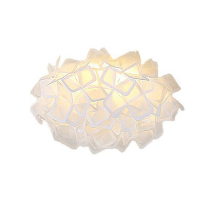 Simple Modern Ceiling Lamp with Living Room Warm and Romantic Flower Shaped Ceiling Lamp