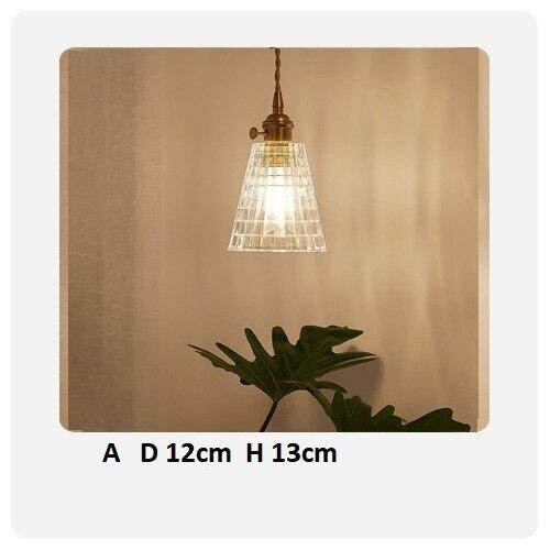 Glass Modern Pendant Light Kitchen Light Fixture Dining Room Vintage Hanging Lamp Bedside Hanglamp Vintage Luminaire