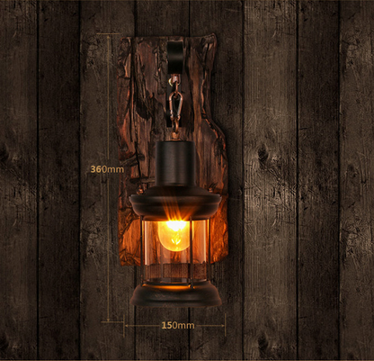 Retro Led Wall Lamp Restaurant Coffee Shop Bar Corridor Lamp Wall Lamp
