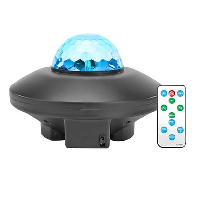 Colorful Starry Sky Rotation Projector Light LED Bluetooth Sound Remote Control Music Player Night Lamp Projection Night Light