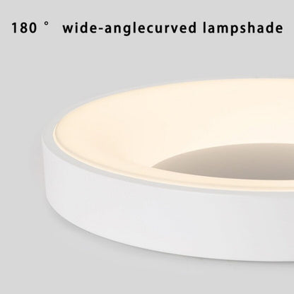 Nordic LED Ceiling Light Originality Macaron Circular Color Modern Ceiling Lamp Balcony Bedroom Study Room Aisles Home Lighting