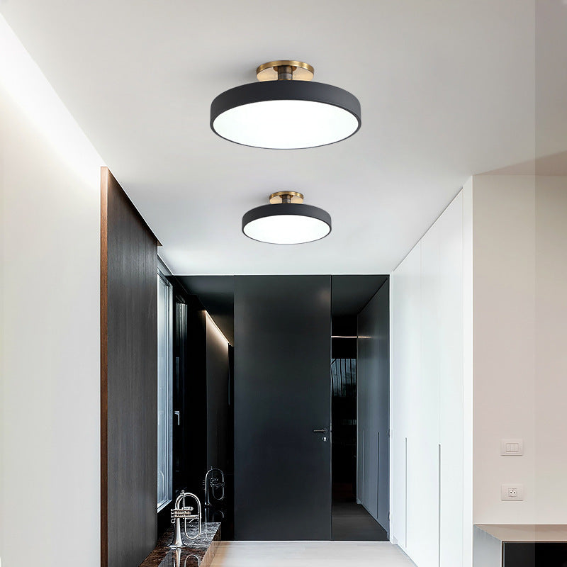 Modern  Led Ceiling  Lamp For Bedroom Round Simple LED Ceiling Chandelier For Living Room Aisle Dining Room Led Ceiling Lights