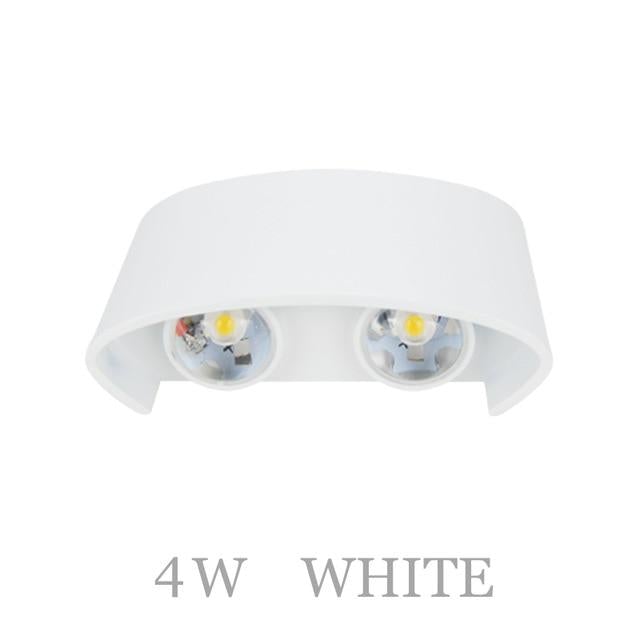 Nordic LED wall lamp Aluminum Waterproof outdoor wall lights for Porch/ /Garden /Bathroom light led luminaire 4W/6W/8W/10W /12W