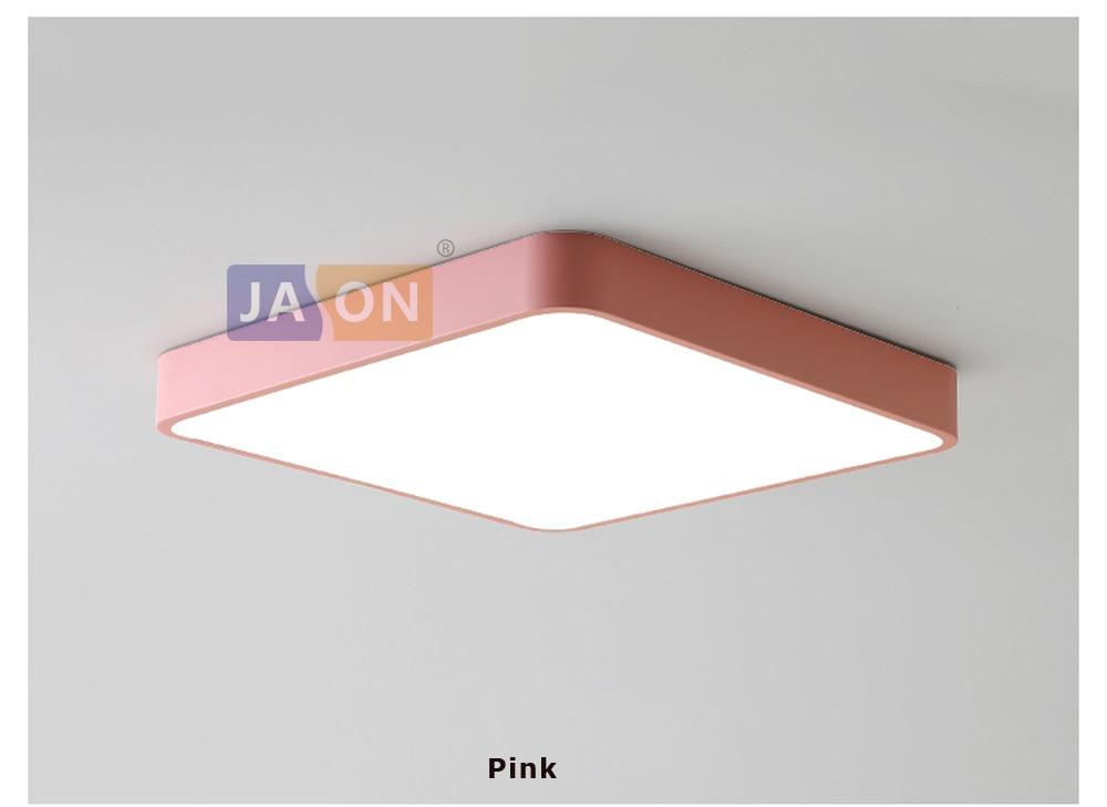 LED Modern Acryl Alloy Square 5cm Colorized LED Lamp.LED Light.Ceiling Lights.LED Ceiling Light.Ceiling Lamp For Foyer Bedroom