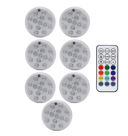 Upgrade Magnet RGB Submersible Light IP68 13LEDs Underwater Night Lamp Outdoor Vase Bowl Pond Swimming Pool Decor Lamp