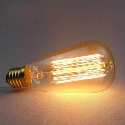 Vintage Glass Pendant Lights Loft Hang Lamp Smoky Grey Hanging Light