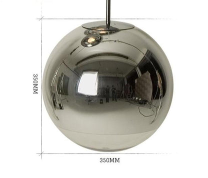 Nordic Led Pendant Light Creative Personality Modern Glass Ball Pendant Lamp Bar Bedroom Bedside Living Room Hanging Lamp