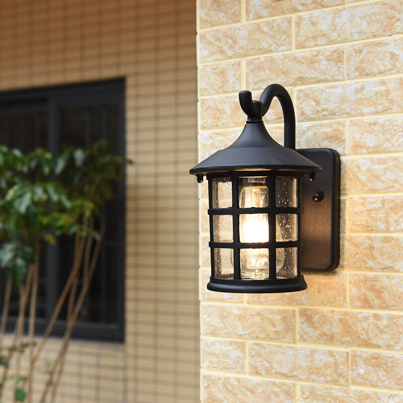 Outdoor Waterproof Wall Lamp Modern Villa Corridor Garden Lamp Exterior Wall Garden Walkway Simple Balcony Gate Terrace Lamp