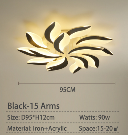 New Design Acrylic Modern Led Ceiling Lights For Living Study Room Bedroom Lampe Plafond Avize Indoor Ceiling Lamp