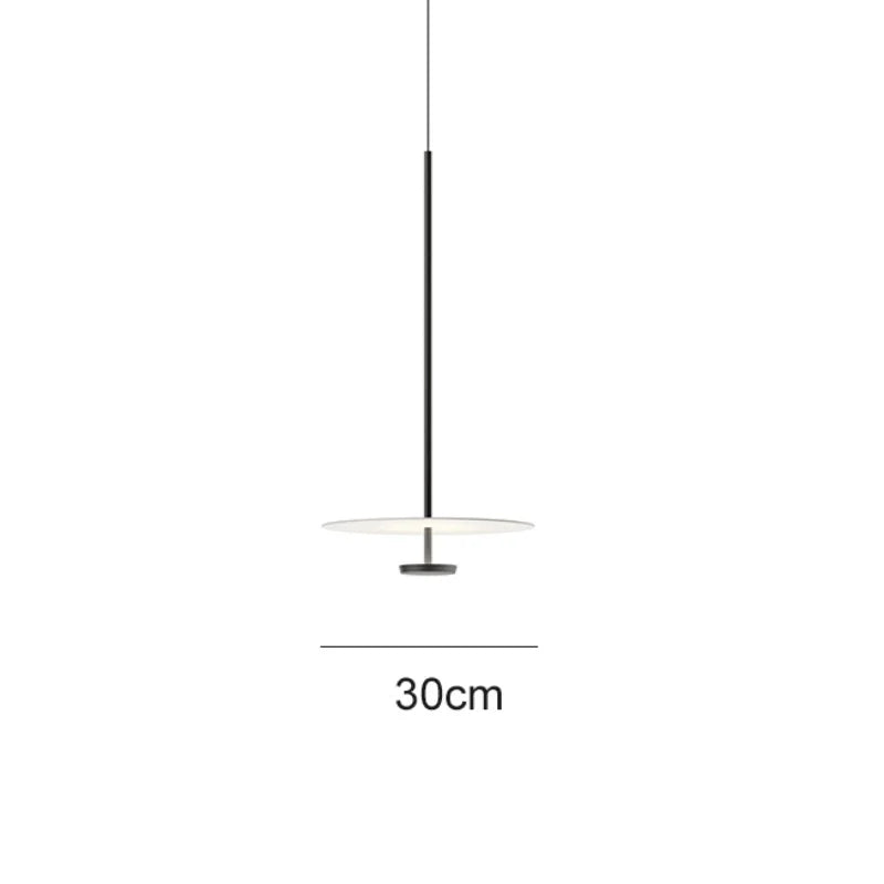 Nordic Minimalist LED Disc Hanging Lights for Restaurant Coffee Table Bedroom Bar Home Pendant Lights
