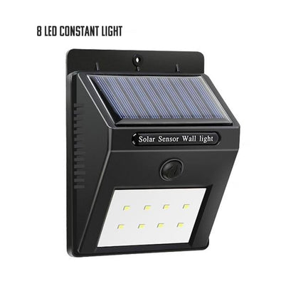 Outdoor Solar Ligh Solar Wall Lamp Waterproof PIR Motion Sensor Garden Light Solar Powered Sunlight Street Light