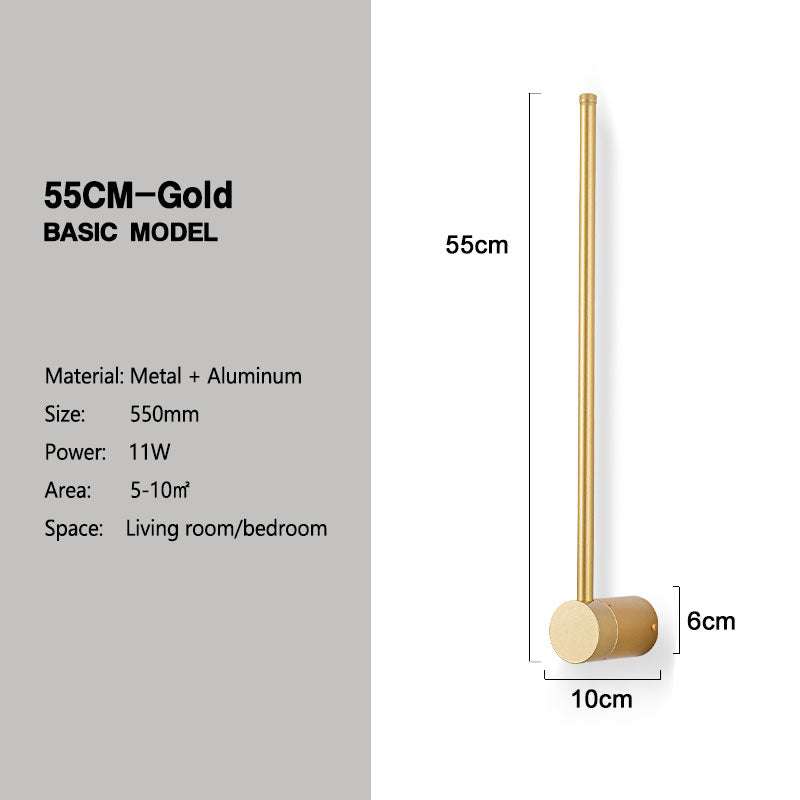 360 Degree Rotation LED Wall Lights Interior Wall Lamps Living Room Bedroom Indoor Wall
