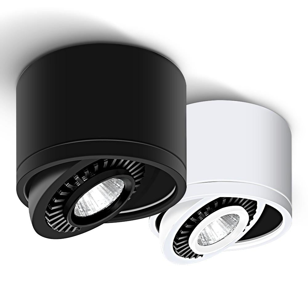 Dimmable Surface Mounted LED COB Downlight 5W/7W/9W/15W LED Lamp Ceiling Spot Light with LED Driver White/Warm White