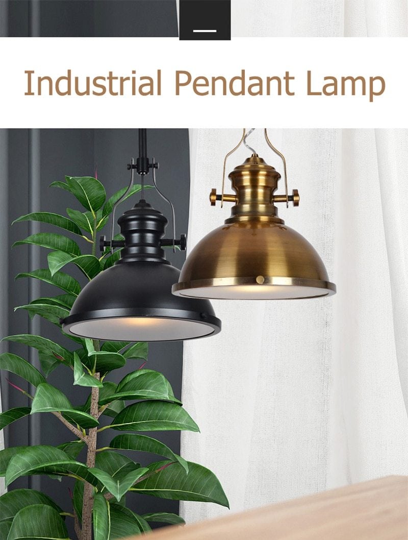 3 Style Loft Retro Industrial Hanging Hardware Metals Pendant Lamp Vintage E27 LED Lights For Kitchen Bar Coffee Light Fixtures