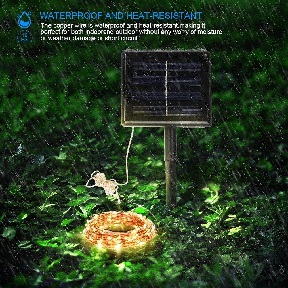 LED Solar Lamp Outdoor 7M 12M 22M LEDs String Lights Fairy Holiday Christmas Party Garland Solar Garden Waterproof Lights