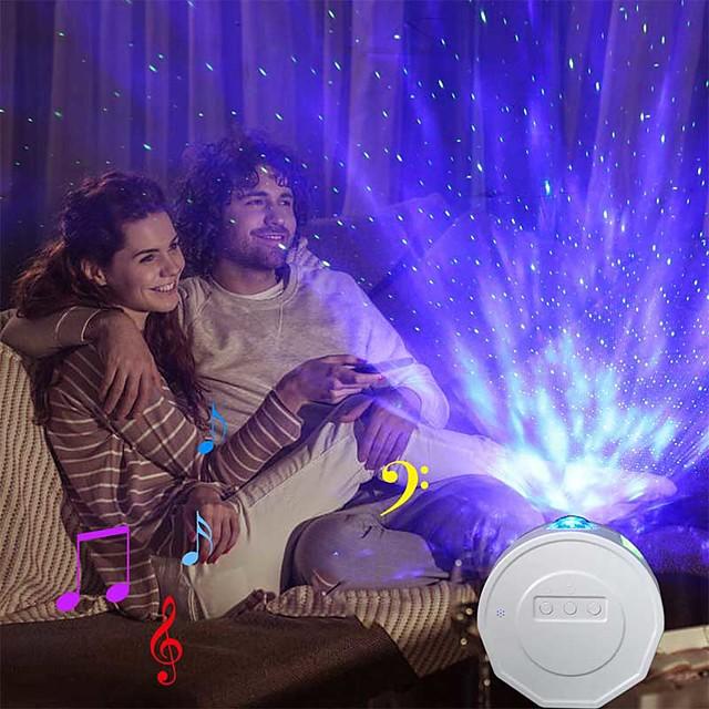 Star Sky Projector  LED Galaxy Night Light Moon Stars Nebula Ocean Lamp Galaxy Projector Rotation Light