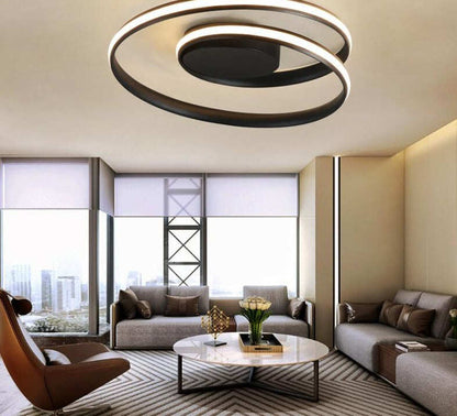 Round Led Ceiling Lights Luminaire Plafonnier For Living Room Kitchen Lampen Modern Light Fixtures Verlichting Plafond