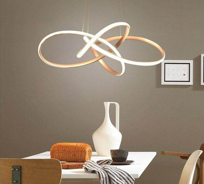 New Design Gold Hanging Pendant Lamp 70W For 10-15Square Meters Bedroom Pendants Led Kitchen Led Light Hanging Pendant Lamp