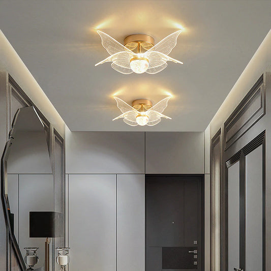 New Nordic corridor small ceiling lamp American minimalist corridor lamp porch lamp stairwell study door lamp