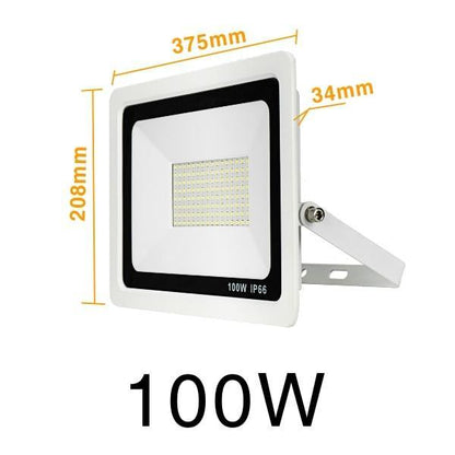Outdoor LED Floodlight ACCold Warm White 10W 20W 30W 40W 50W IP66 Waterproof Spotlight Wall Lamp Square Hightway Lighting