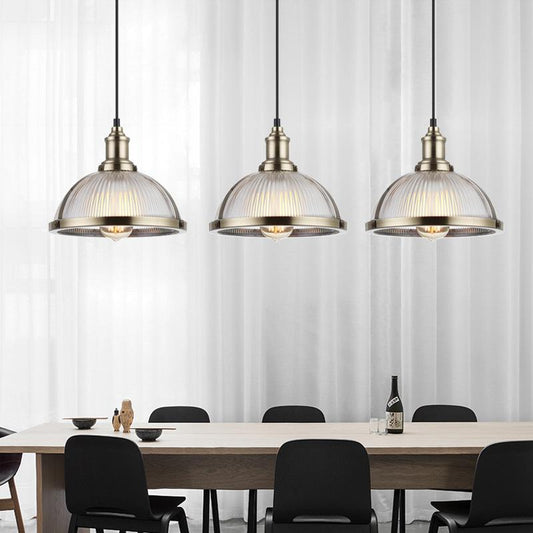 Nordic American Glass Chandelier