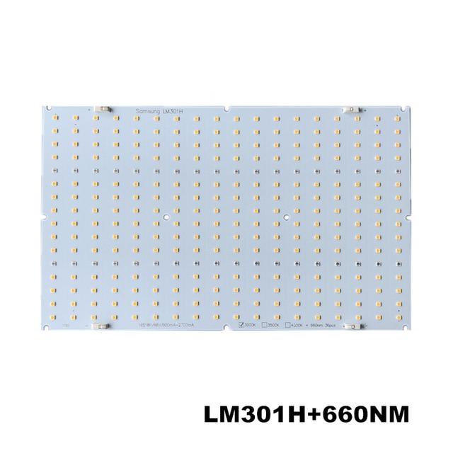 Led lamp board LM301B LM301H 3000K 3500K 660nm UV IR  heat sink Meanwell 120w 240w  Driver