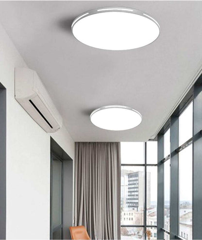 LED Ceiling Light Modern Lamp Panel Living Room Round Lighting Fixture Bedroom Kitchen Hall Surface Mount Flush Remote Control