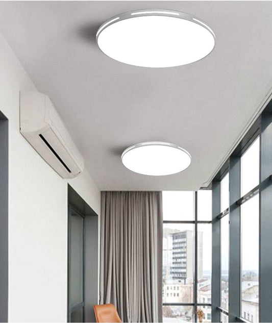 LED Ceiling Light Modern Lamp Panel Living Room Round Lighting Fixture Bedroom Kitchen Hall Surface Mount Flush Remote Control