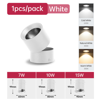 LED Downlight 3 Colour Change Home-Appliance Spotlight Indoor Ceiling Lamps Room Lustre Lights Led Spot