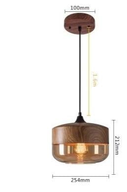 Glass Nordic Modern Pendant Lamp Dinning Room Bar Cafe Loft Vintage Light Hanging Lights Industrial Lighting Fixtures LED