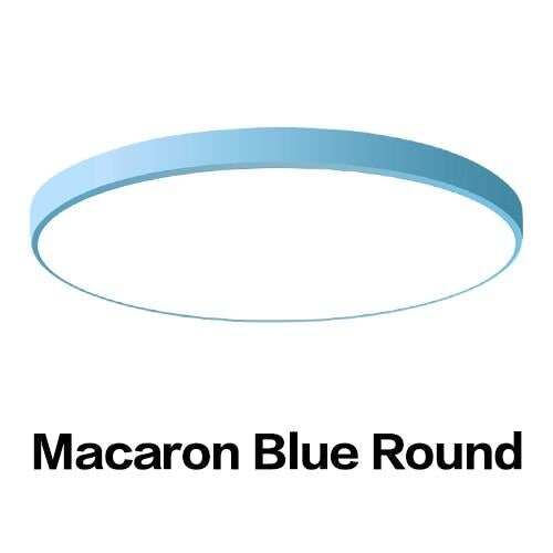 Ultra-Thin 5CM LED Modern Simple Ceiling Light Round Square Lamp For Living Room