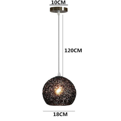 Simple Nordic Aluminum Chandelier