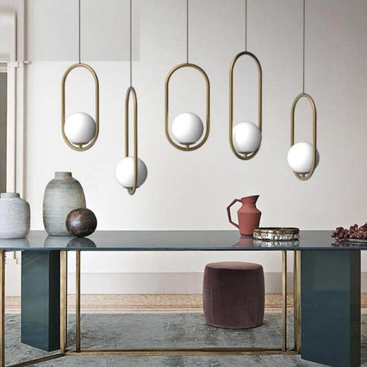 Postmodern Creative Italy Designer Pendant Light Art Loft Dining Room Coffee Shop Hanging Lights Bar Bedside Led Lights