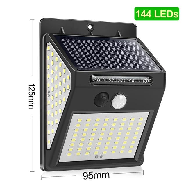 LED Solar Light Outdoor Solar Lamp PIR Motion Sensor Wall Light Waterproof Solar Powered Sunlight for Garden Decoration