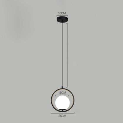 Modern Simple Bar Lamp Aisle Bedside Restaurant Small Chandelier Creative Personality Nordic Bedroom Chandelier