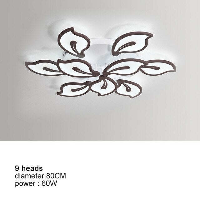 Modern LED Ceiling Lights For Living Room Acrylic Bedroom Lamp Home Decor Plafon Kitchen Fixtures With Remote Dimmable