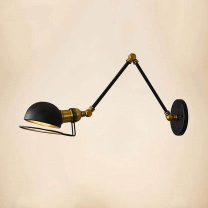 American Style Rural Retro Industrial Wind Iron Wall Lamp Hotel Bedside Lamps