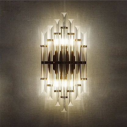 Led E14 Nordic Iron Crystal Designer LED Lamp LED Light Wall Lamp Wall Light Wall Sconce For Bar Store Foyer Bedroom