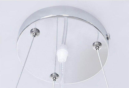 Modern dreamy feather crystal hanging lamp E27 LED lustre pendant lamp fixture bedroom living room hallway kitchen cafe