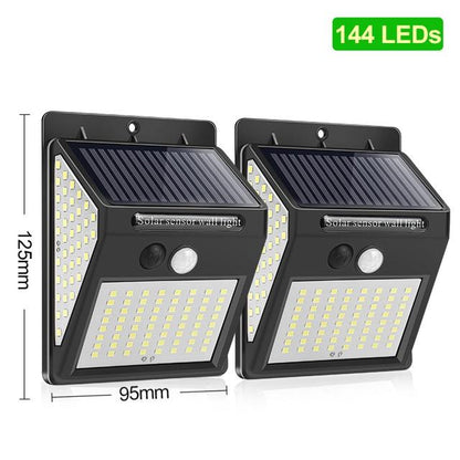 LED Solar Light Outdoor Solar Lamp PIR Motion Sensor Wall Light Waterproof Solar Powered Sunlight for Garden Decoration