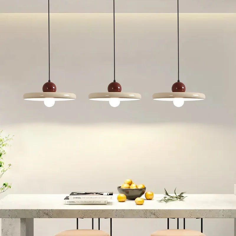 LED Minimalist Style UFO Restaurant Pendant Lamp Dining Table Dining Hall Bar Table Lamp Modern and Minimalist