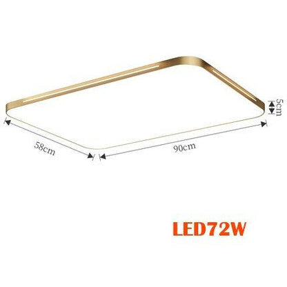 Modern atmosphere light luxury ultra thin ceiling lamp bedroom living room kitchen dining room ceiling lamp