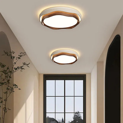 Cream wind aisle light Entrance corridor Cloakroom light Full spectrum eye protection Modern simple balcony ceiling light