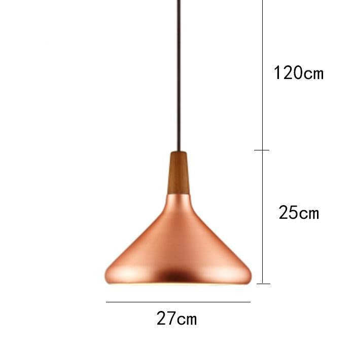 Brushed Gold/Silver Modern Pendant Lights Industrial  Kitchen Pendant Lamp Shade Light For Dining Room Kitchen Decoration
